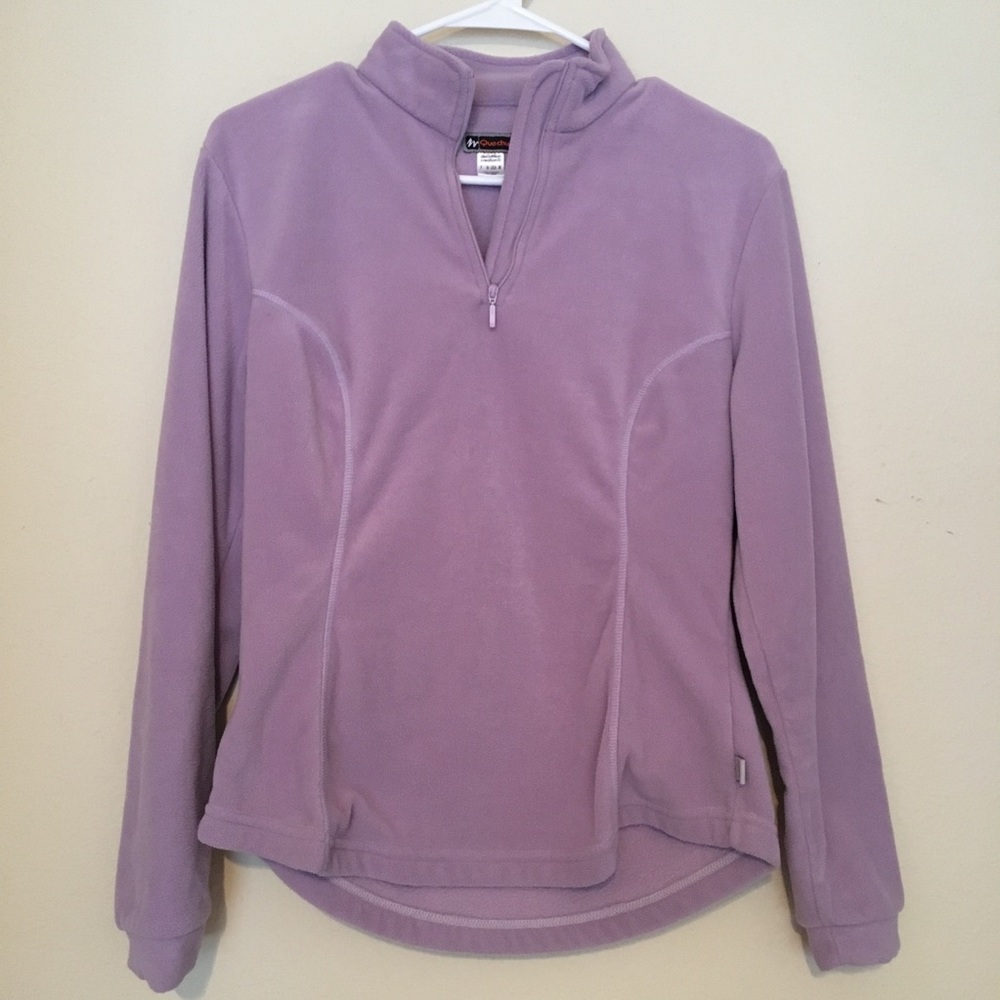 Quechua Fleece Light Purple Size M